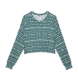 PINK Victoria's Secret NWT Viscose Cozy Long- Sleeve Sleep Shirt‎ Size XXL
